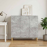 Vidaxl dressoir betongrijs 89 x 34,5 x 80 cm bewerkt hout