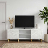 Vidaxl tv-kast 150 x 31 x 50 cm wit bewerkt hout