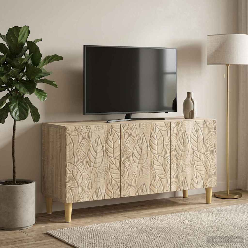 Vidaxl tv-kast 99 x 34,5 x 50 cm sonoma eiken bewerkt hout