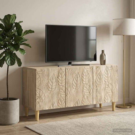 Vidaxl tv-kast 99 x 34,5 x 50 cm sonoma eiken bewerkt hout
