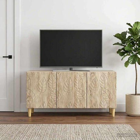 Vidaxl tv-kast 99 x 34,5 x 50 cm sonoma eiken bewerkt hout