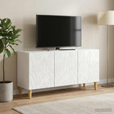 Vidaxl tv-kast 99 x 34,5 x 50 cm hoogglans wit bewerkt hout