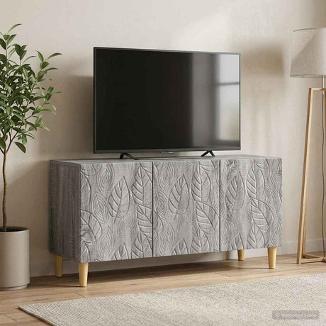 Vidaxl tv-kast 99 x 34,5 x 50 cm grijs sonoma bewerkt hout