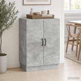 Vidaxl dressoir betongrijs 66 x 34,5 x 87 cm bewerkt hout