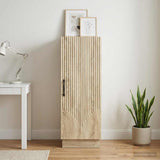 Vidaxl dressoir sonoma eiken 33 x 34,5 x 87 cm bewerkt hout