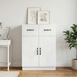Vidaxl dressoir wit 66 x 34,5 x 87 cm bewerkt hout