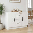 Vidaxl dressoir wit 89 x 34,5 x 57 cm bewerkt hout