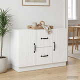 Vidaxl dressoir wit 89 x 34,5 x 57 cm bewerkt hout