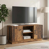 Vidaxl tv-kast 102 x 34,5 x 47 cm oud hout bewerkt hout