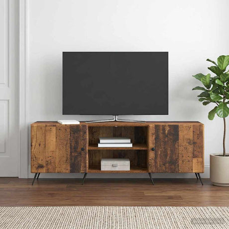 Vidaxl tv-kast 150 x 31 x 50 cm oud hout bewerkt hout
