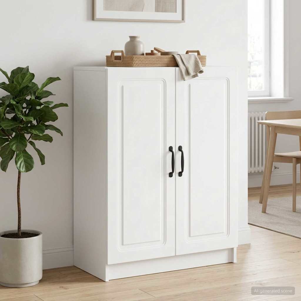 Vidaxl dressoir wit 66 x 34,5 x 87 cm bewerkt hout