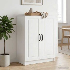 Vidaxl dressoir wit 66 x 34,5 x 87 cm bewerkt hout
