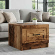 Vidaxl salontafel oud hout 49 x 50 x 37 cm bewerkt hout