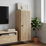 Vidaxl wandkast sonoma eiken 33 x 34,5 x 90 cm bewerkt hout
