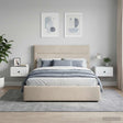 Vidaxl wandbeugel bedkast 2 st wit 33 x 34,5 x 20 cm bewerkt hout