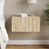 Vidaxl wandbeugel bedkast sonoma eiken 49 x 34,5 x 24 cm bewerkt hout