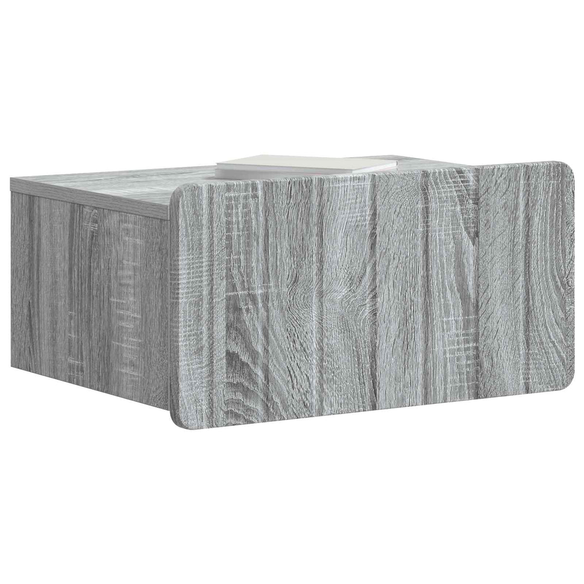 Vidaxl wandbeugel bedkast 2 st grijs sonoma 49 x 34,5 x 24 cm