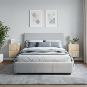Vidaxl wandbeugel bedkast 2 st sonoma eiken 33 x 34,5 x 43 cm