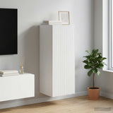 Vidaxl wandkast 33 x 34,5 x 90 cm bewerkt hout wit