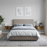 Vidaxl wandbeugel bedkast 2 st gerookt eiken 49 x 34,5 x 20 cm