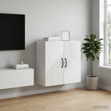 Vidaxl wandkast hoogglans wit 59 x 31 x 60 cm bewerkt hout