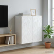 Vidaxl wandkast wit 59 x 31 x 60 cm bewerkt hout