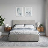 Vidaxl wandbeugel bedkast 2 st oud hout 49 x 34,5 x 20 cm bewerkt hout