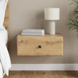 Vidaxl wandbeugel bedkast artisanaal eiken 49 x 34,5 x 20 cm