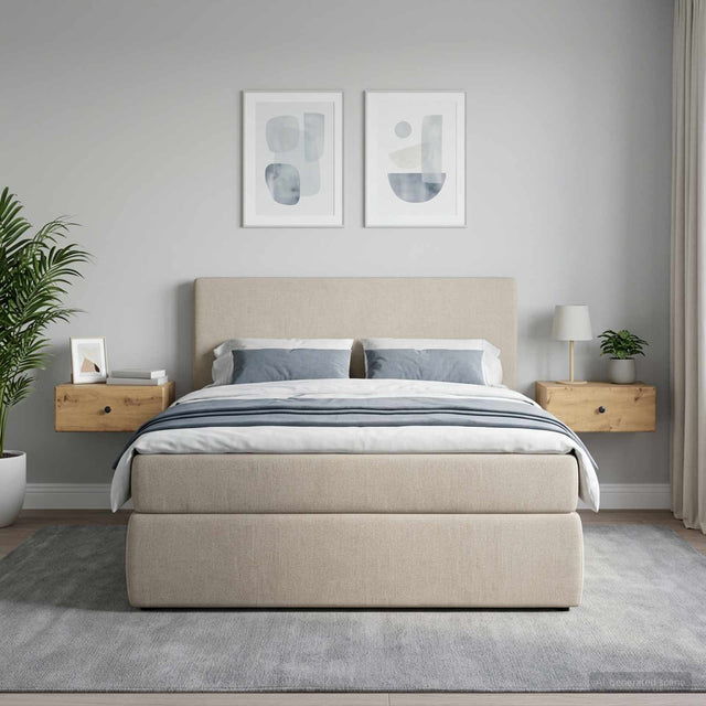 Vidaxl wandbeugel bedkast 2 st artisanaal eiken 49 x 34,5 x 20 cm