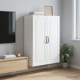 Vidaxl wandkast 66 x 34,5 x 90 cm bewerkt hout wit