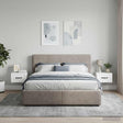 Vidaxl wandbeugel bedkast 2 st hoogglans wit 34,5 x 33 x 20 cm