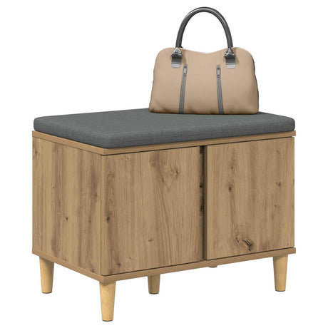 Vidaxl halbank artisan eik 60 x 38 x 46 cm