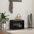 Vidaxl halbank zwarte eik 63 x 38 x 45 cm