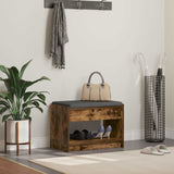 Vidaxl halbank gerookte eik 63 x 38 x 45 cm