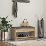Vidaxl halbank sonoma eiken 83 x 38 x 45 cm