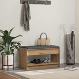Vidaxl halbank artisan eik 83 x 38 x 45 cm