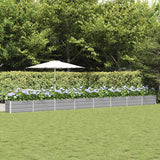 Vidaxl plantenbak lichtgrijs 770 x 50 x 45 cm gegalvaniseerd staal