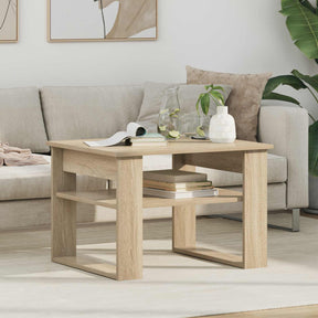 Vidaxl salontafel sonoma eiken 64 x 54 x 44 cm bewerkt hout