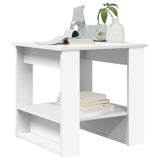 Vidaxl salontafel wit 51 x 50 x 50 cm bewerkt hout