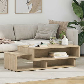 Vidaxl salontafel sonoma eiken 105 x 50 x 32,5 cm bewerkt hout