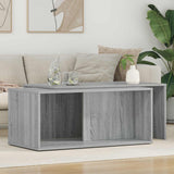 Vidaxl koffietafel set 2 st grijs sonoma 90 x 48 x 40 cm bewerkt hout