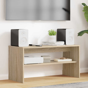 Vidaxl tv-kast 80 x 35 x 40 cm sonoma eiken bewerkt hout