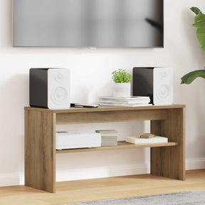 Vidaxl tv-kast 80 x 30 x 40 cm artisan eiken bewerkt hout