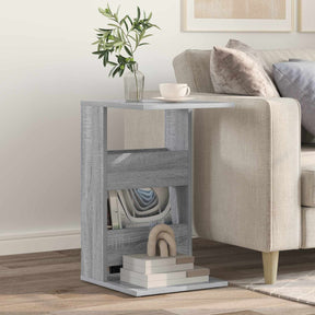 Vidaxl bijzettafel grijs sonoma 40 x 35 x 60,5 cm bewerkt hout