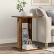 Vidaxl bijzettafel oudhout 45 x 40 x 62,5 cm bewerkt hout