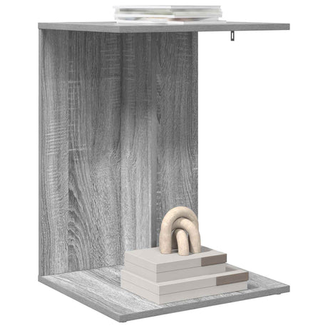 Vidaxl bijzettafel grijs sonoma 45 x 40 x 62,5 cm bewerkt hout
