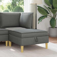 Vidaxl bank met opslag stof