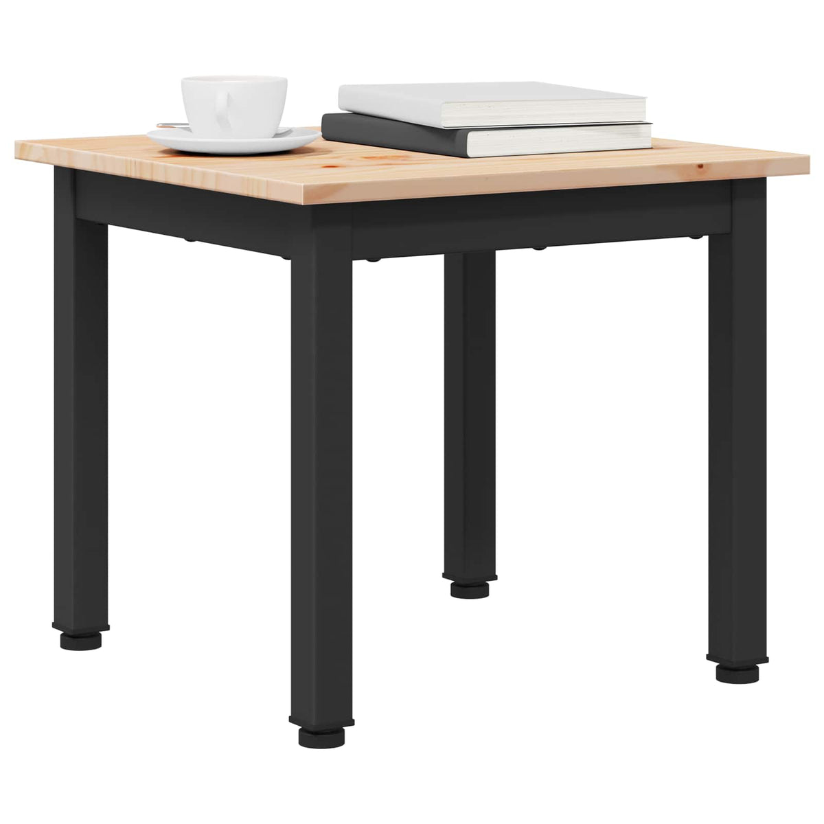 Vidaxl salontafel naturel 40 x 40 x 36 cm massief grenenhout