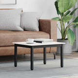 Vidaxl salontafel wit 60 x 50 x 36 cm massief grenenhout