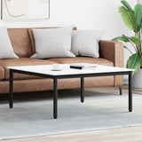 Vidaxl salontafel wit 100 x 100 x 45 cm massief grenenhout